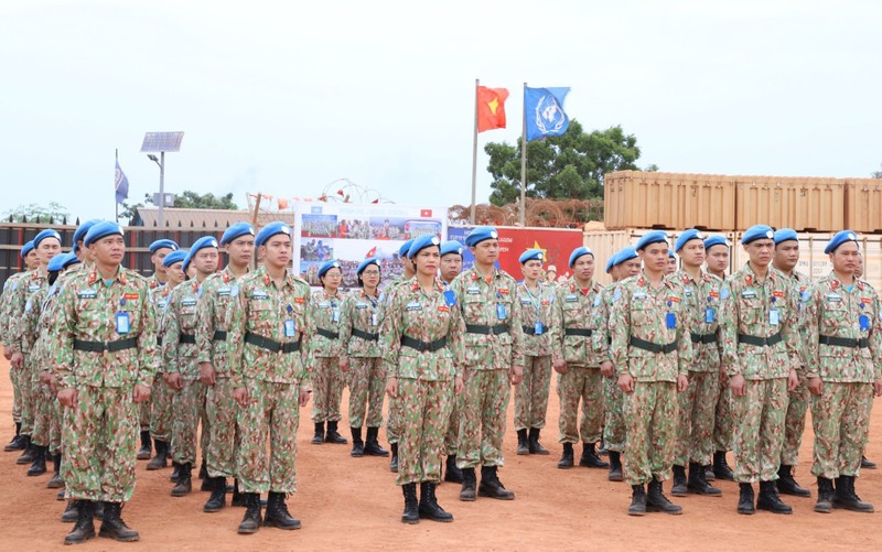 Level-2 Field Hospital No. 4 was launched in November 2021 with 63 official members, including 12 female soldiers.