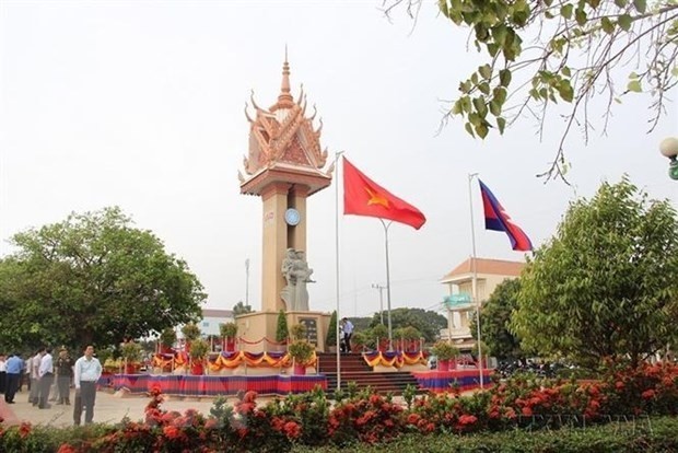 Vietnam-Cambodia Friendship Monument (Photo: VNA)