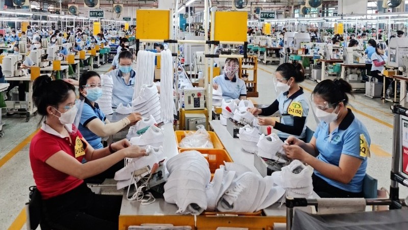 A garment factory in Dong Nai Province.