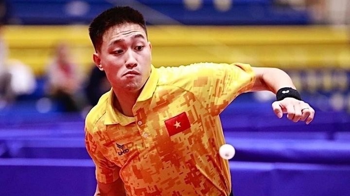 Nguyen Anh Tu finishes runner-up in the men’s singles event of the 2022 Southeast Asian Table Tennis Championships in Thailand.