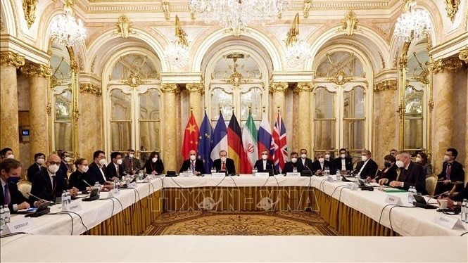 The round of negotiations on restoring the Iran nuclear deal in Vienna, Austria on December 3, 2021. (Photo: VNA)
