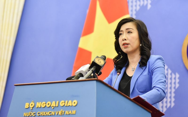 Spokeswoman of the Vietnamese Ministry of Foreign Affairs Le Thi Thu Hang