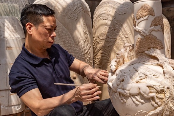 Nguyen Hung has developed a passion for the craft of ceramics from a very young age (Photo courtesy of Nguyen Hung)