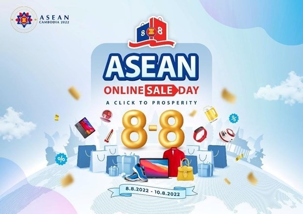 ASEAN Online Sale Day 2022 is set to be held from August 8-10 to mark ASEAN's 55th founding anniversary. (Photo courtesy of organisers)