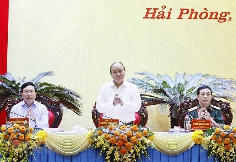 President Nguyen Xuan Phuc addresses the event (Photo: VNA)