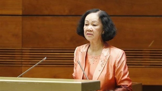 Truong Thi Mai, Politburo member, Secretary of the Party Central Committee, and head of the Party Central Committee’s Organisation Commission (Photo: VNA)