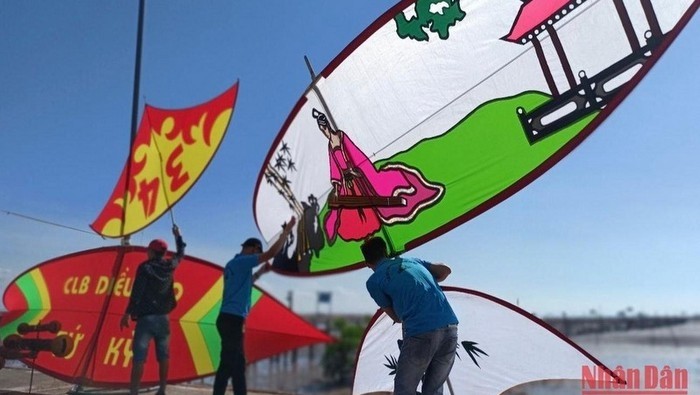 The second National Kite Festival features the participation of 35 clubs. (Photo: NDO)