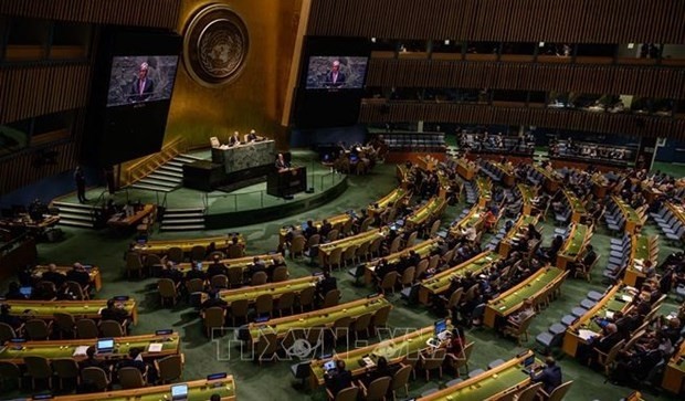 The 10th Review Conference of the Parties to the Treaty on the Non-Proliferation of Nuclear Weapons (NPT) is underway in New York from August 1 - 26. (Photo: AFP/VNA)