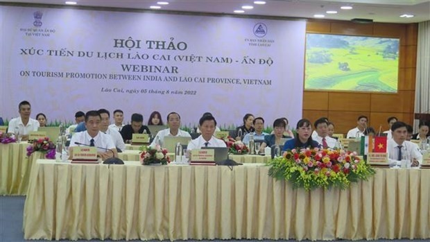  Webinar promotes Lao Cai - India tourism cooperation   (Photo: VNA) 