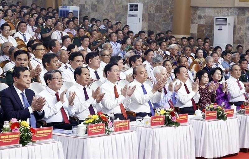 Delegates attend the ceremony (Photo: VNA)
