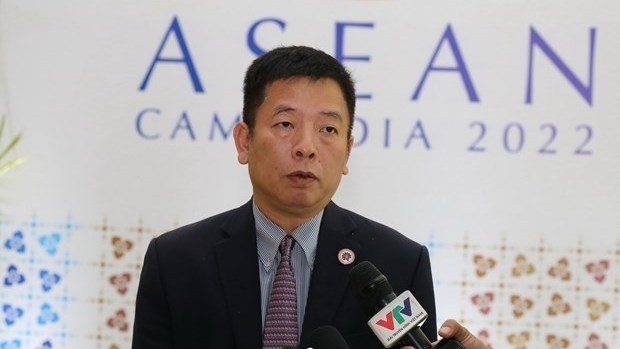 Ambassador Vu Ho, acting head of ASEAN SOM Vietnam (Photo: VNA)