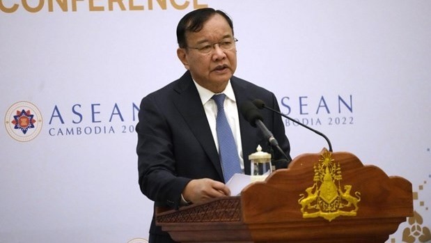 Cambodian Deputy Prime Minister and Foreign Minister Prak Sokhonn (Photo: AP)
