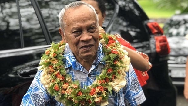 Micronesian Vice President Yosiwo Palikkun George (Photo: forumsec.org/VNA)