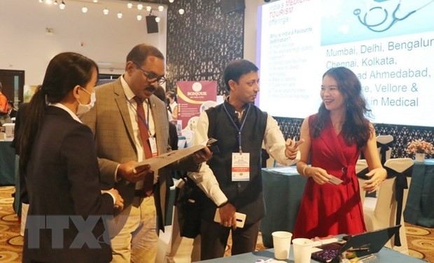 A tourism promotion conference between India and five south-central provinces of Vietnam takes place in Nha Trang, Khanh Hoa, on August 19. (Photo: VNA)