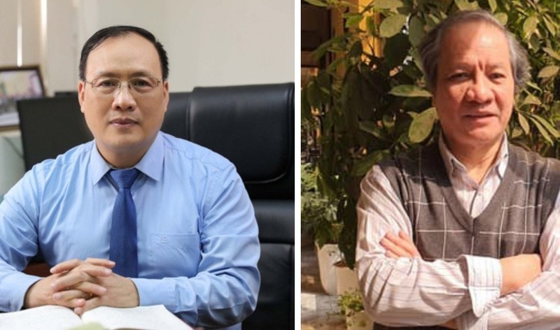 Prof. Dr. Nguyen Dinh Duc (L) and Prof. Dr. Pham Hung Viet named among world's best scientists  (Photo: vnu.edu.vn)