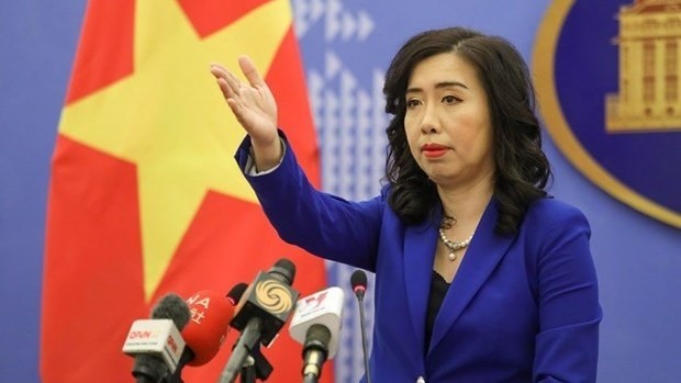 Foreign Ministry spokeswoman Le Thi Thu Hang. (Photo: VNA)
