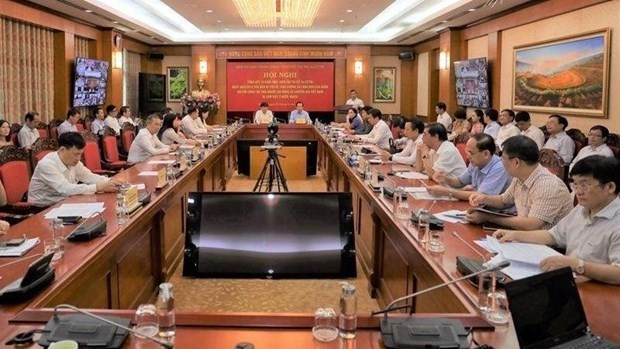 The conference reviews the 10-year implementation of Directive 16-CT/TW dated May 8, 2012 by the Communist Party of Vietnam (CPV)’s Secretariat on strengthening the CPV’s leadership on the management of contracting guest labourers and specialists to work abroad. (Photo: VNA)