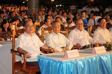 NA Chairman Nguyen Sinh Hung at the opening ceremony