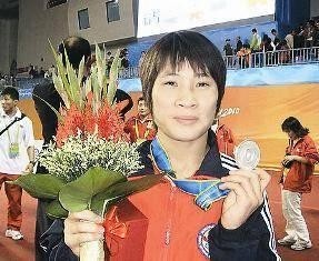 Wrestler Nguyen Thi Lua