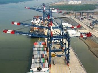 The Cai Mep-Thi Vai international port  (Photo: thesaigontimes.vn)