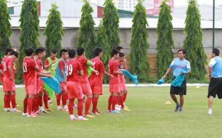 The team will hold practices in Hanoi