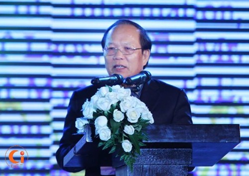Minister of Culture, Sports and Tourism Hoang Tuan Anh at the opening ceremony 