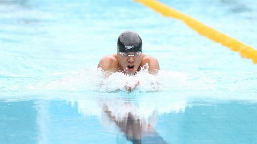 Huu Viet used to be the number one breaststroke swimmer in Southeast Asia.