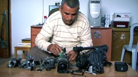 Five Broken Cameras provides an honest view of the life and feelings of Palestinian people on occupied land. (Source: berkeleyside.com)