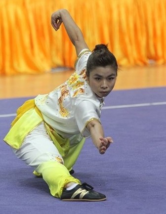 Martial artist Hoang Thi Phuong Giang	
