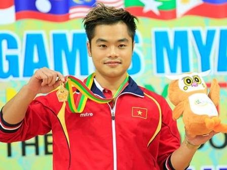 Quoc Khanh wins the fifth gold medal for the Wushu team