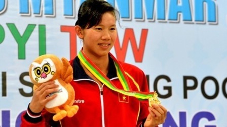 Swimmer Nguyen Thi Anh Vien