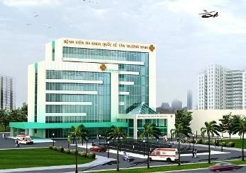 Rendering of the Hanoi – Bac Giang hospital