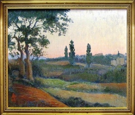 ‘Decline of the Day’, oil painting (1915)