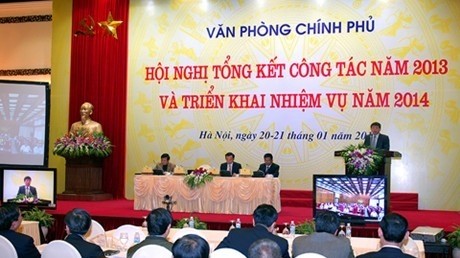 The conference reviewing the performance of the Government Office in 2013