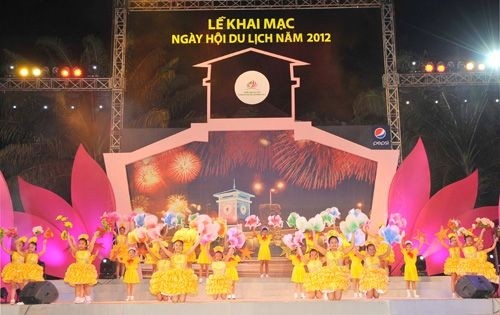 Opening ceremony of the 2012 Ho Chi Minh City tourism festival 