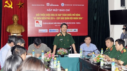 At the press conference (qdnd.vn)