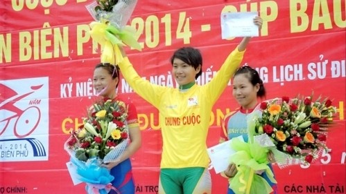 The winners in the women's event.