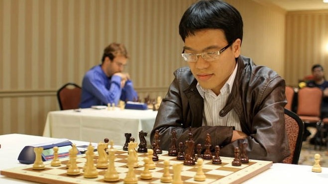 Top Vietnamese chess star Le Quang Liem