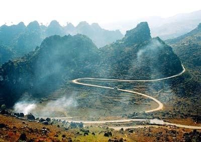 Dong Van Karst Plateau in Ha Giang province, Vietnam