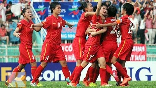 The Vietnam women’s football team. (khampha.vn)