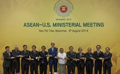 Delegates at the ASEAN+1 Ministerial Meetings. (AP)