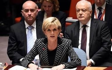 Australia's Foreign Minister Julie Bishop (AFP)