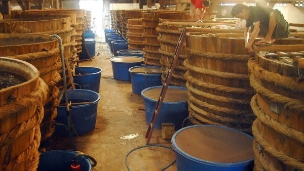 Phu Quoc fish sauce trademark, famous in Vietnam and many countries in the world (VNA)