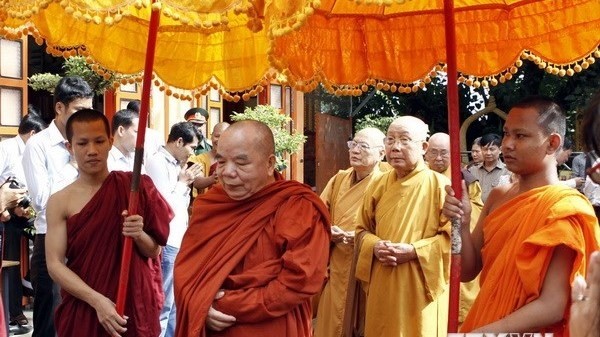 Monks at Sene Dolta festival (Source: VNA)