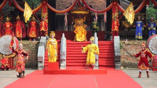 A performance at the Lam Kinh Festival honouring the Le Kings (Credit: Bao Thanh Hoa)