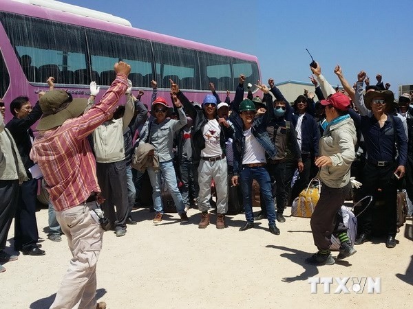 Vietnamese workers evacuated from Libya