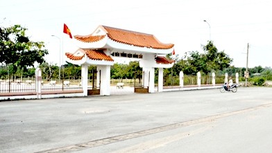 The historical site of Giong San massacre in Phu Dong commune, Nhon Trach district, Dong Nai province.