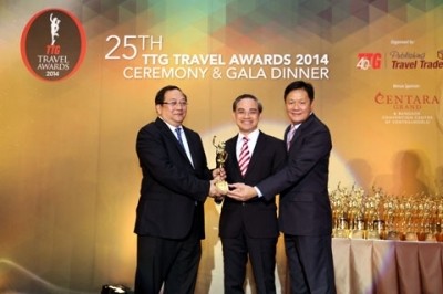 Vietravel has received the World Travel Awards 2014 four times in a row.