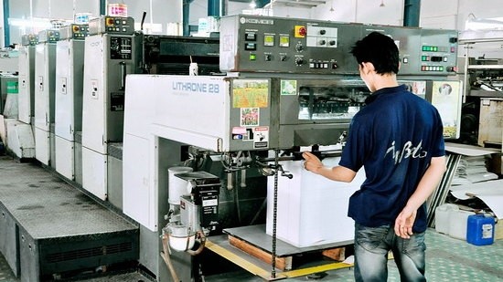 A modern printing line at Binh Dinh Printing Company (Image credit: baobinhdinh.com.vn)