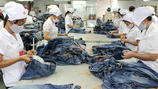 Garment products are Vietnam's exports to Germany. (Credit: VNA)